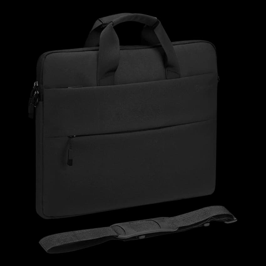 Amplify Cuba 15.6" Laptop Shoulder Bag Black
