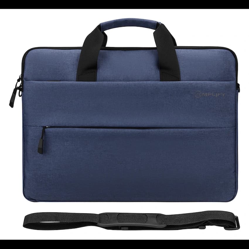 Amplify Cuba 15.6" Laptop Shoulder Bag Black