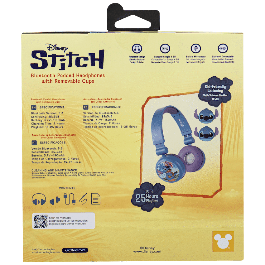 Disney Frozen Bluetooth Headphone with Swivel Cups