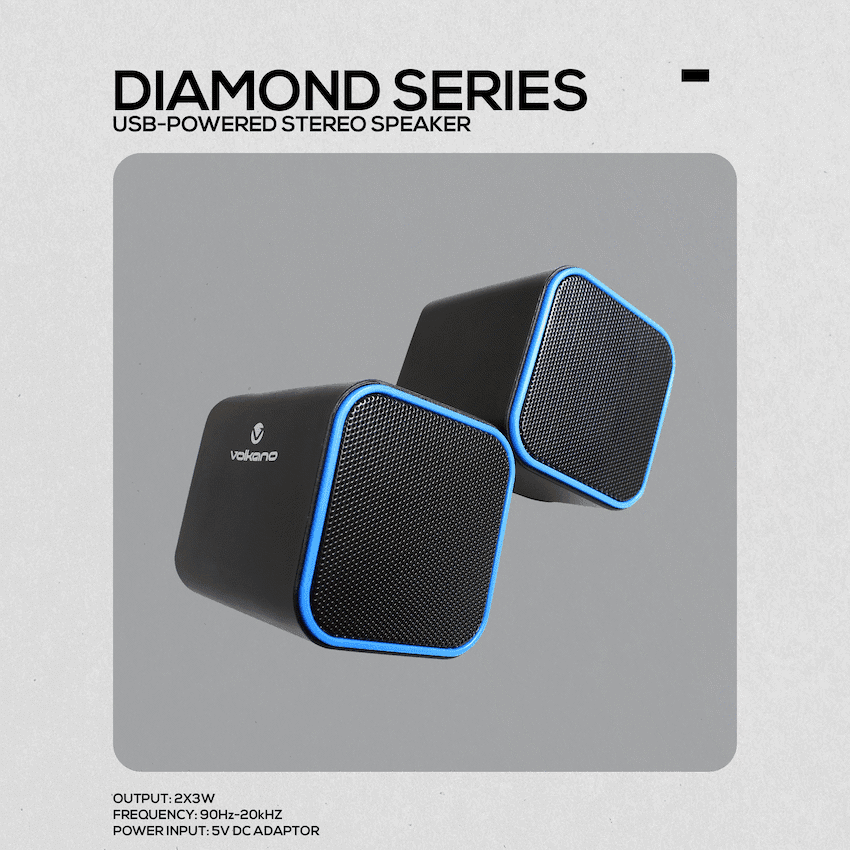 Volkano Diamond Series USB Speaker