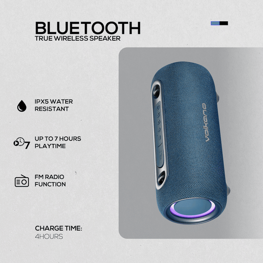 Volkano Mamba 2.0 Series Bluetooth Speaker