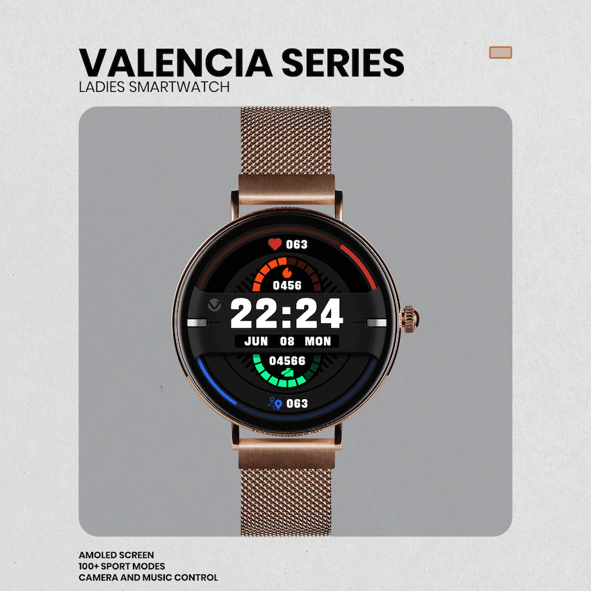 Volkano Valencia Series Ladies Smart Watch