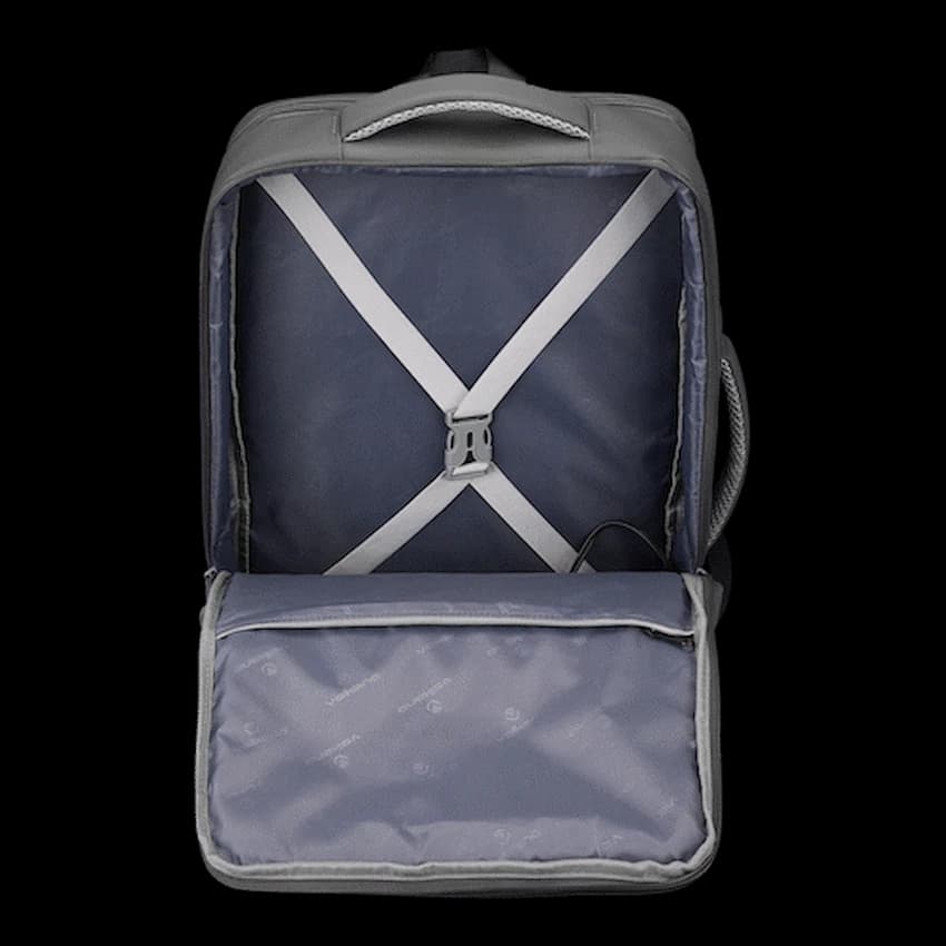 Volkano Under-Seat Traveller Backpack Black