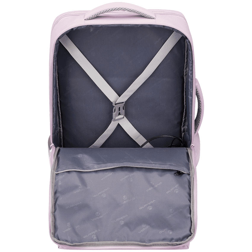 Volkano Under-Seat Traveller Backpack Black