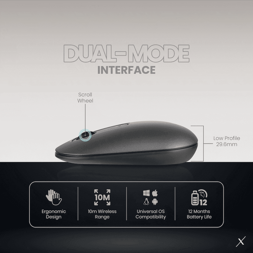 VolkanoX Lava Bluetooth Wireless Mouse