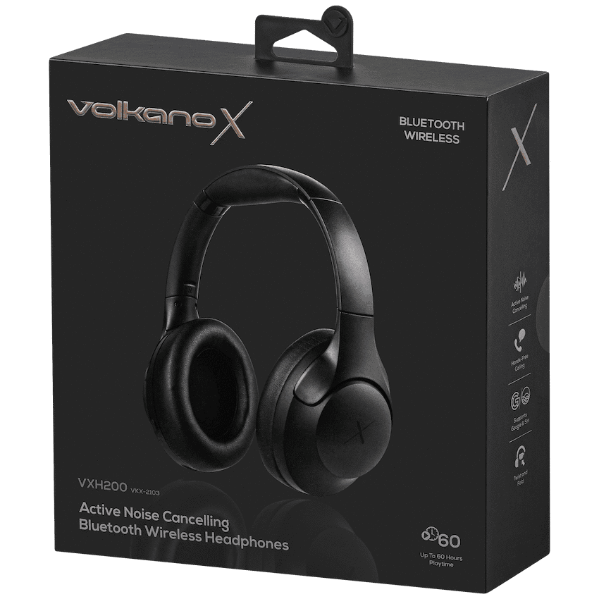 VolkanoX VXH200 Bluetooth Headphones with ANC