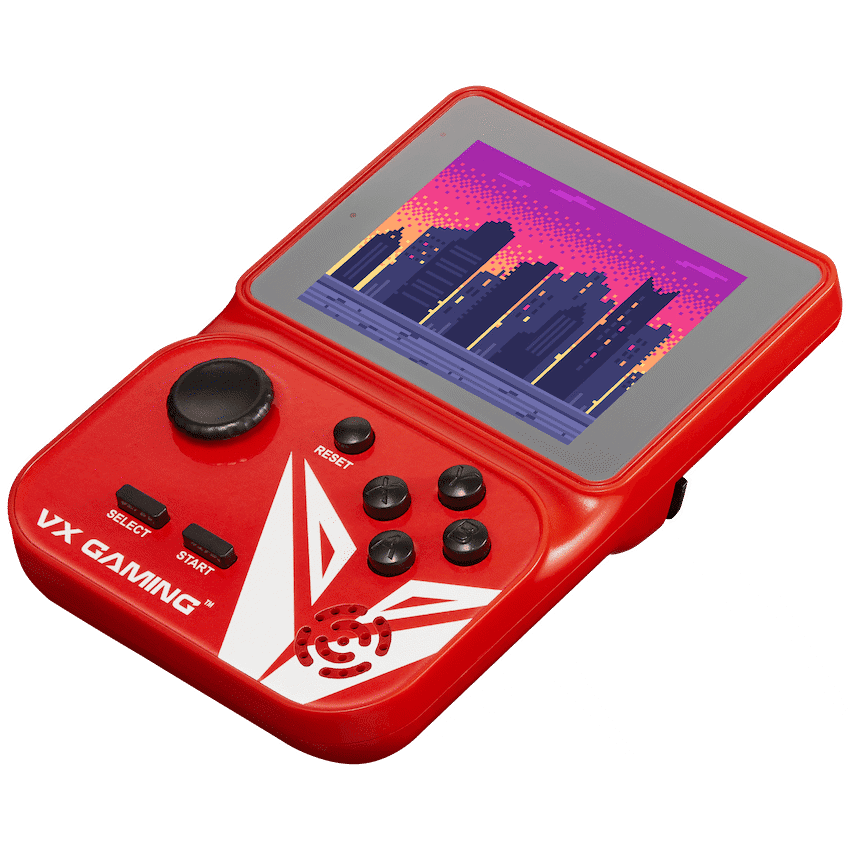 VX Gaming Nostalgia Series Handheld Retro Game Station with 4gb Micro SD