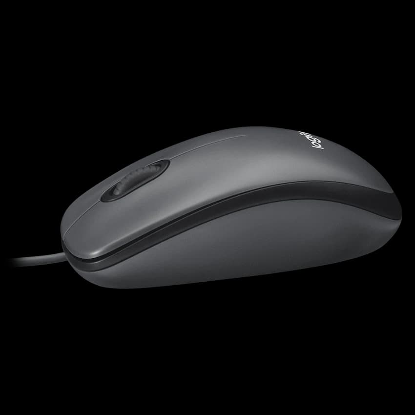Logitech(R) M90 Wired Mouse - Grey