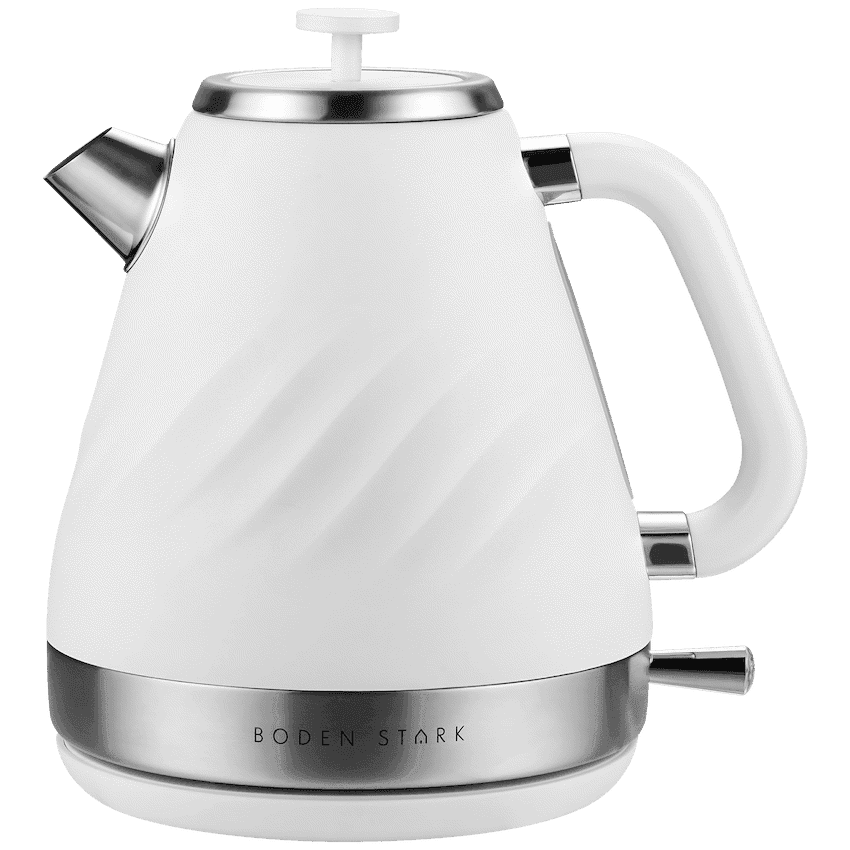 Boden Stark 1.7l Stainless Steel Kettle - White
