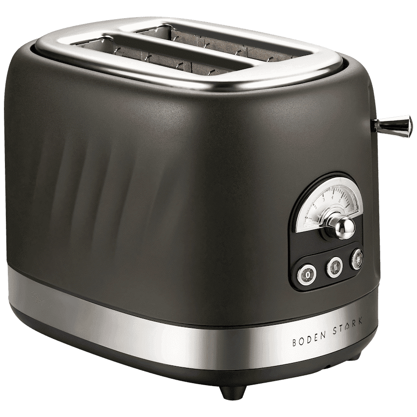 Boden Stark 2-Slice Stainless Steel Toaster