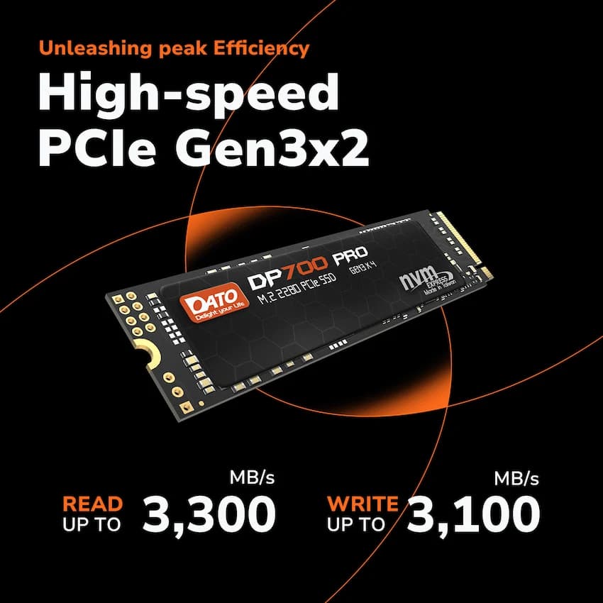 DATO DP700PRO NVME M.2 2280 - 512gb
