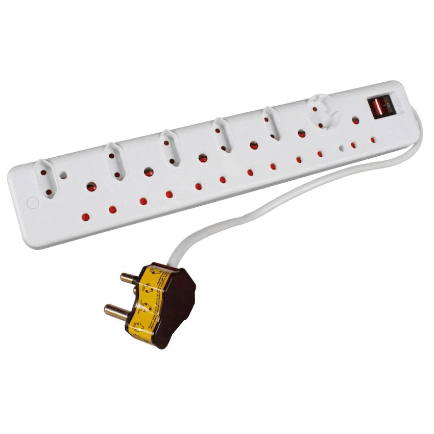 Ellies 12-Way High-Surge Multiplug 0.5m