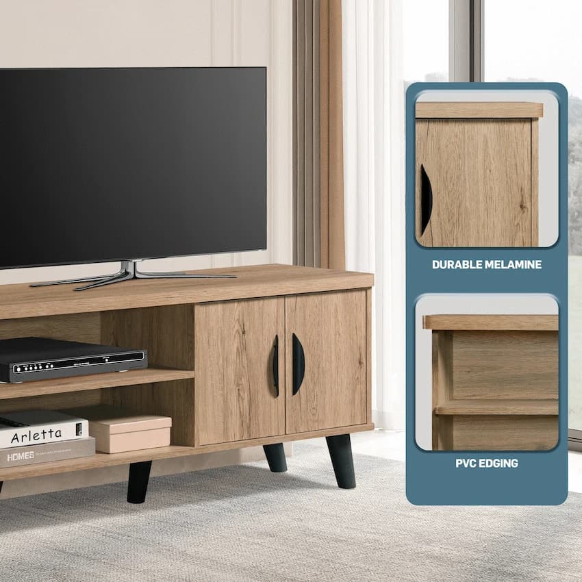 Everfurn Altitude Tall TV Stand
