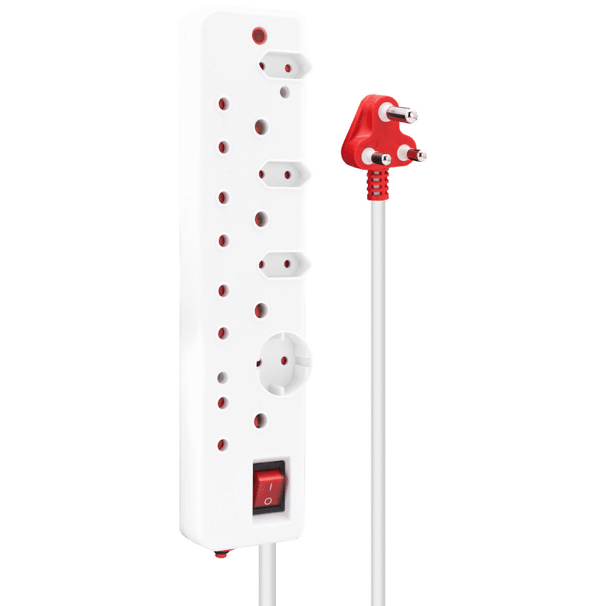 Ellies 8-Way Medium Surge Multiplug 0.5m
