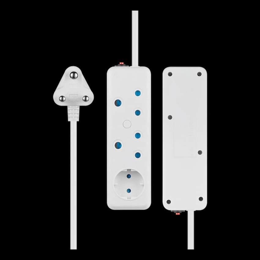 Ellies 3 Way Multiplug -0.5M