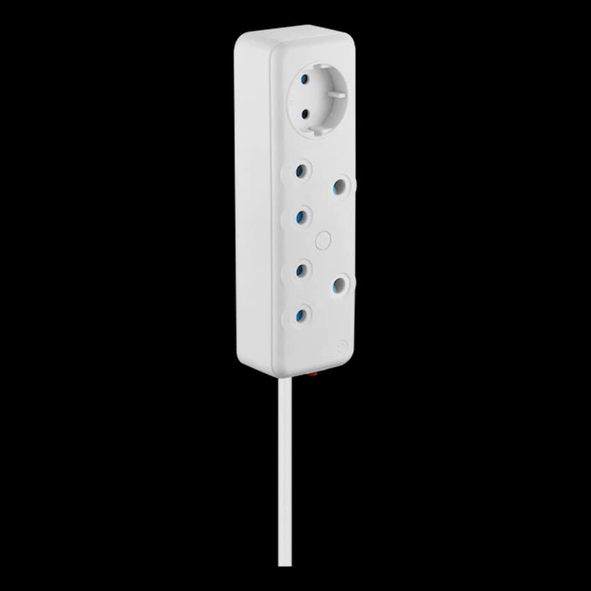 Ellies 3 Way Multiplug -0.5M