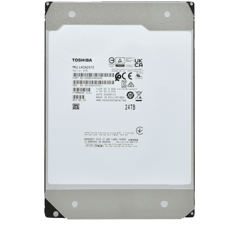 MG Series - Enterprise Capacity HDD 24TB - MG11ACA24TE