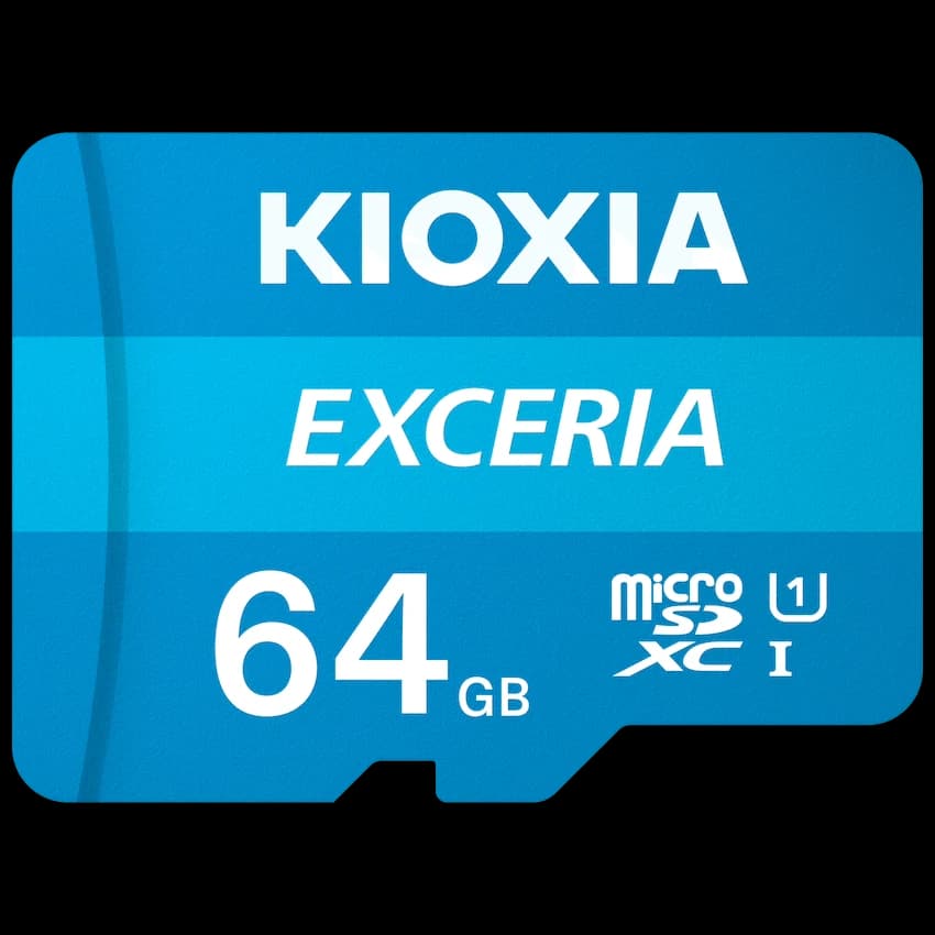 Kioxia 64gb Micro SDHC - UHS-1 Read 100MB/s CL10