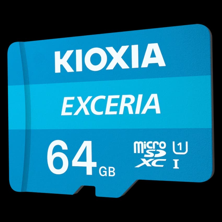 Kioxia 64gb Micro SDHC - UHS-1 Read 100MB/s CL10