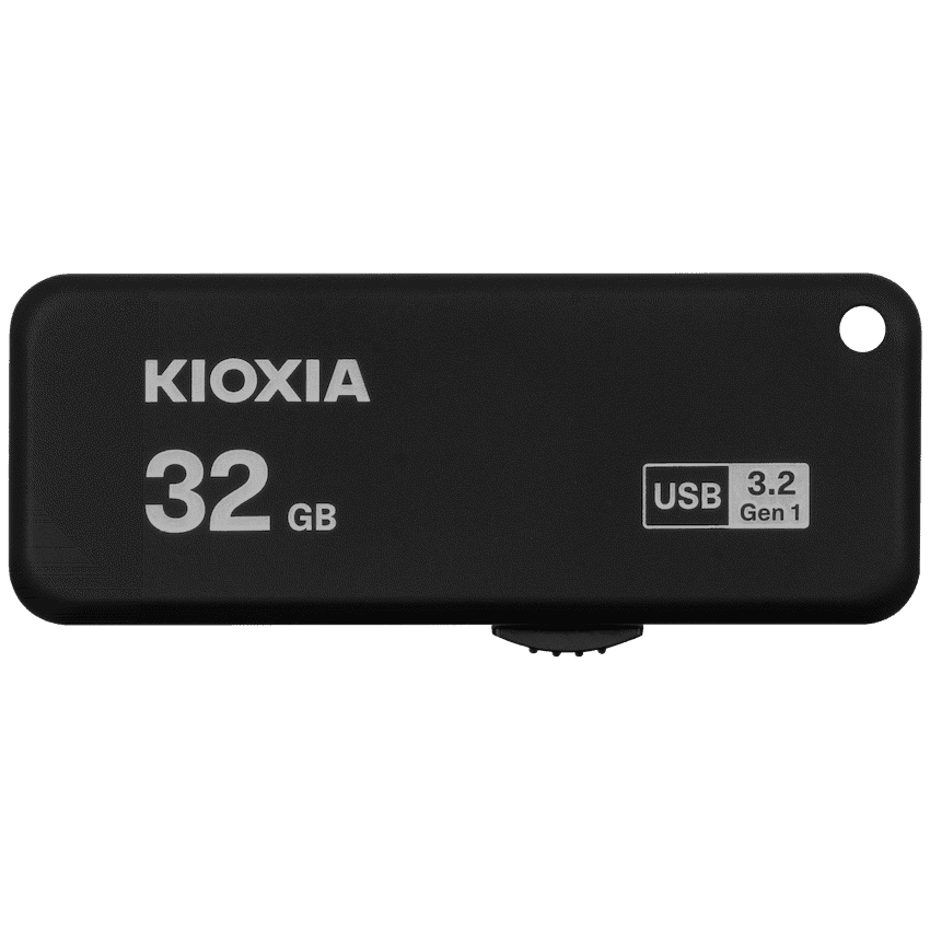 Kioxia U365 - 32gb USB 3.2 Yamabiko Slider Type