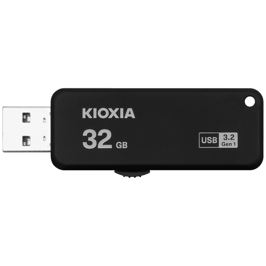 Kioxia U365 - 32gb USB 3.2 Yamabiko Slider Type