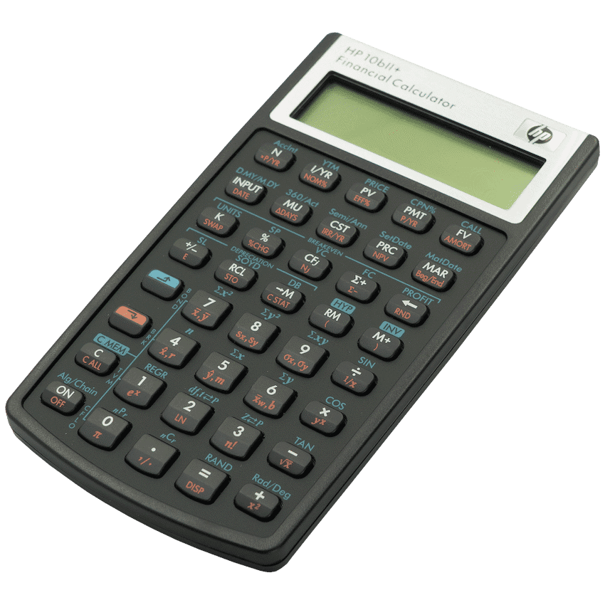 HP 10Bii+ - Business Calculator (Algebraic) - Non-Programmable
