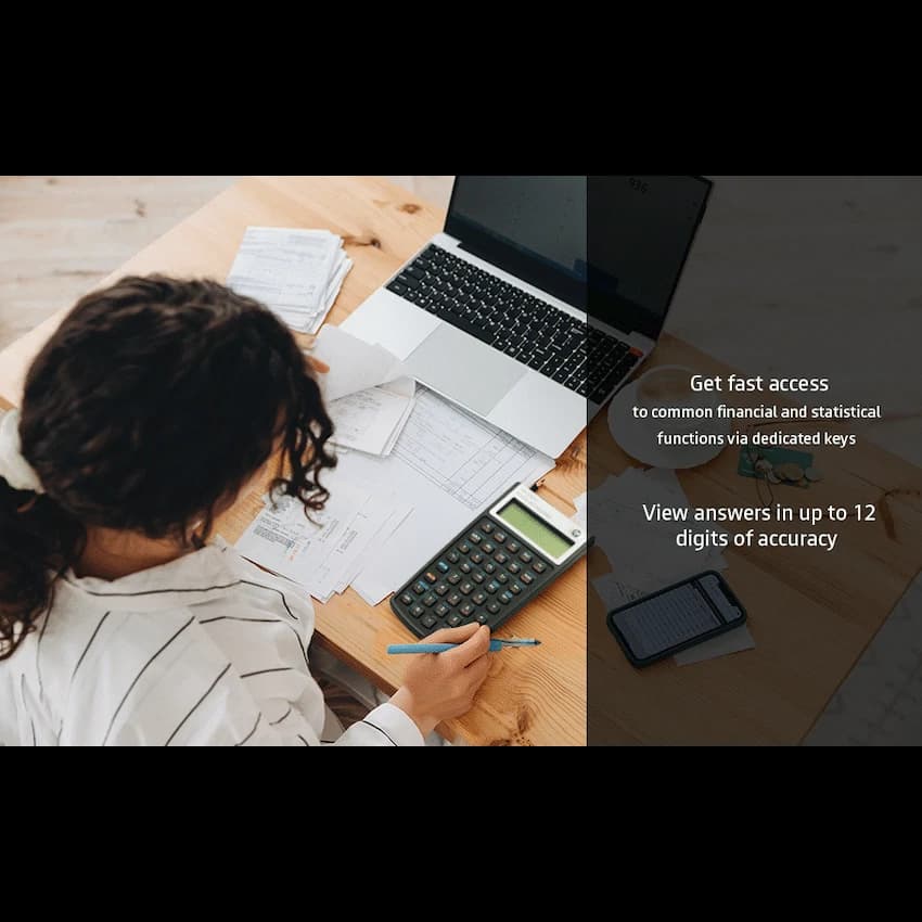HP 10Bii+ - Business Calculator (Algebraic) - Non-Programmable