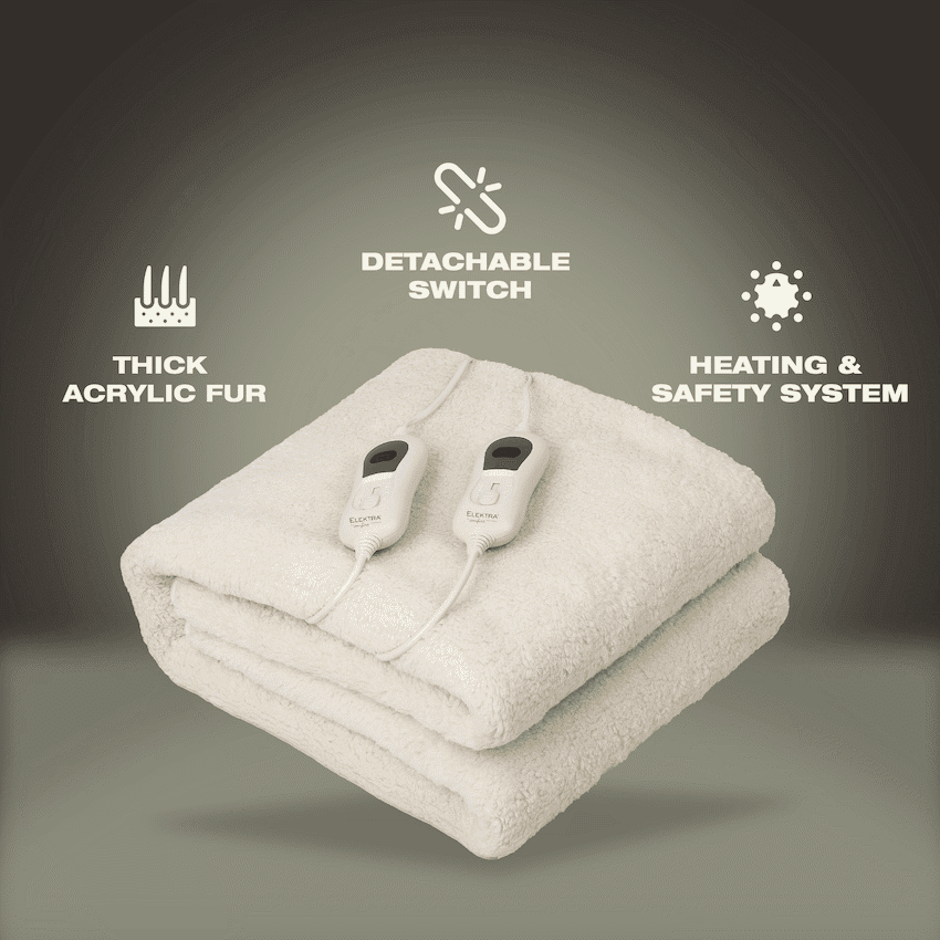 Elektra E/CMFRT Electric Blanket Double (A/FUR)