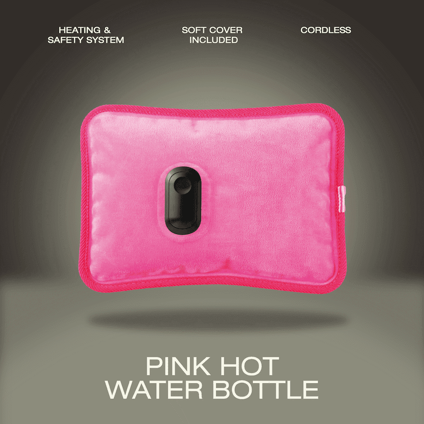 Elektra Pink Hot Water Bottle
