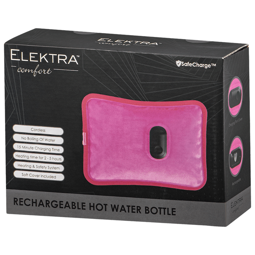Elektra Pink Hot Water Bottle