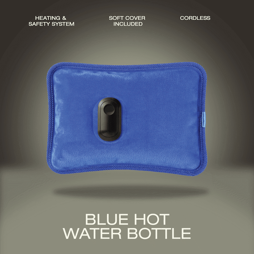 Elektra Hot Water Bottle - Blue