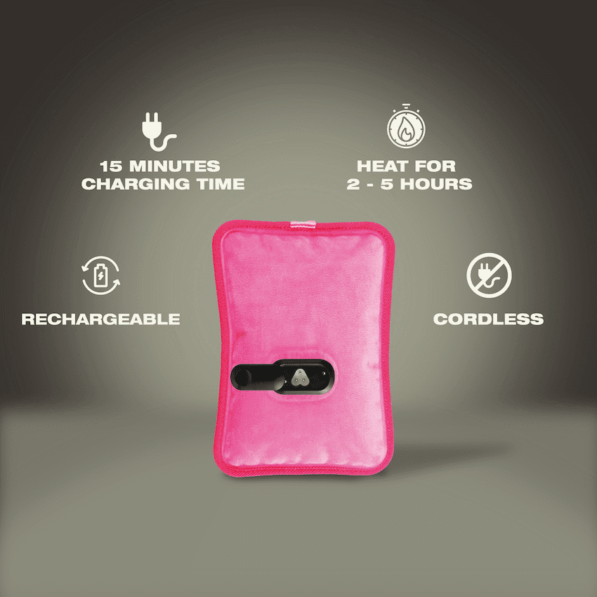 Elektra Pink Hot Water Bottle