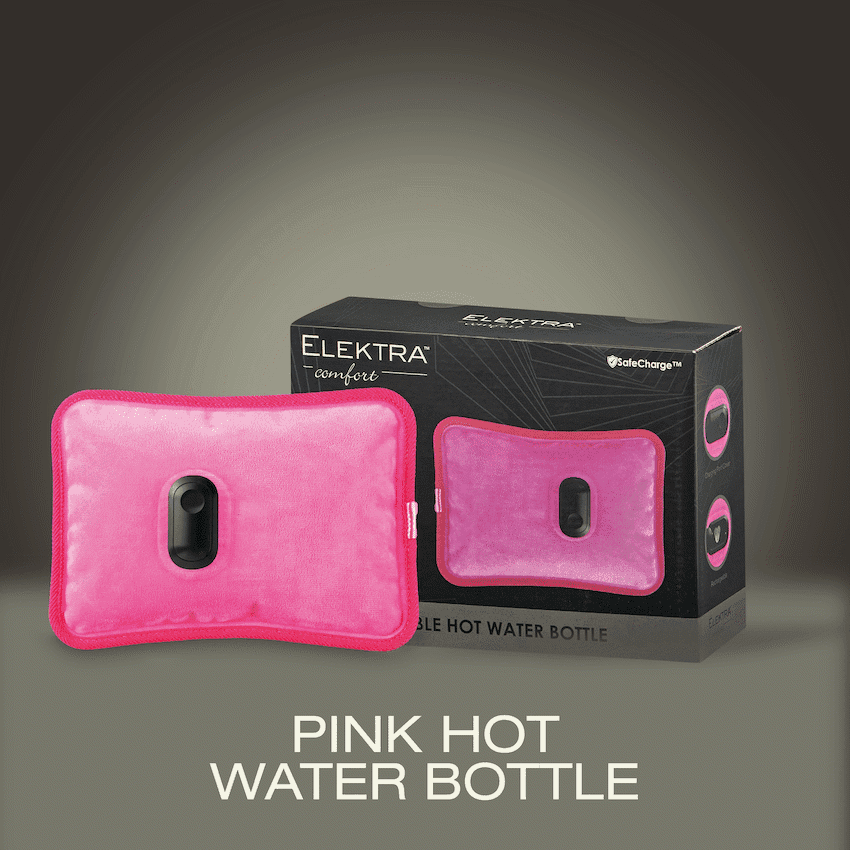 Elektra Pink Hot Water Bottle