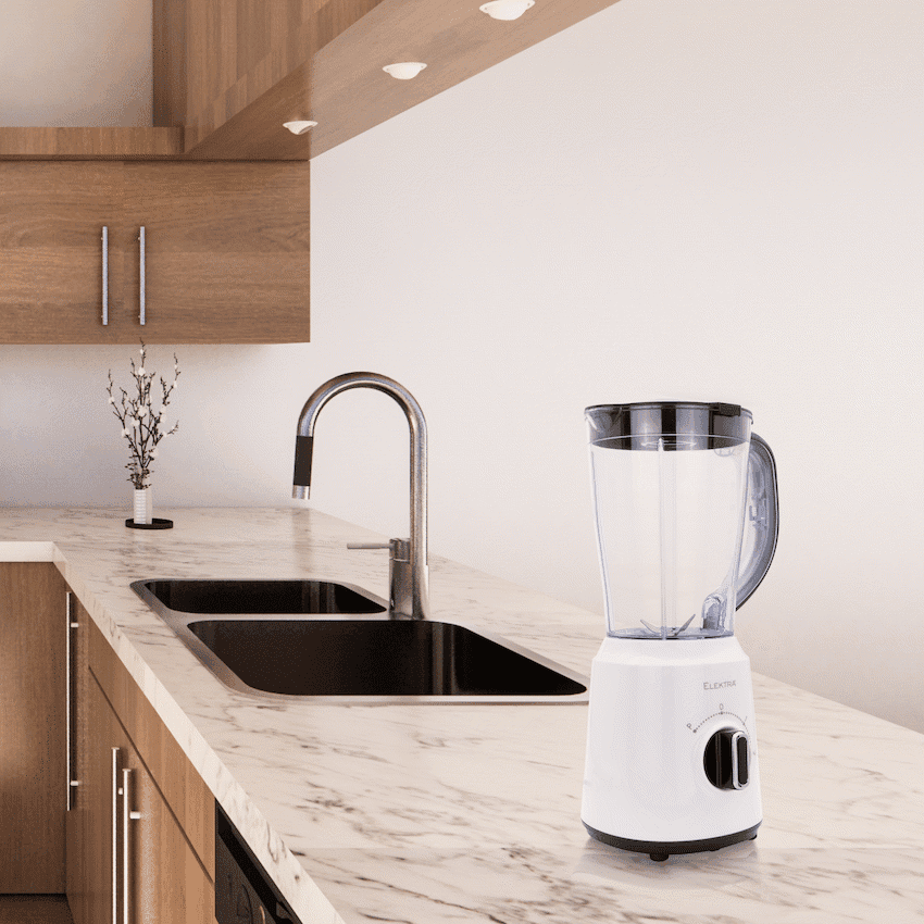ELEKTRA - 500W 1.5L JUG BLENDER (PLASTIC JUG)