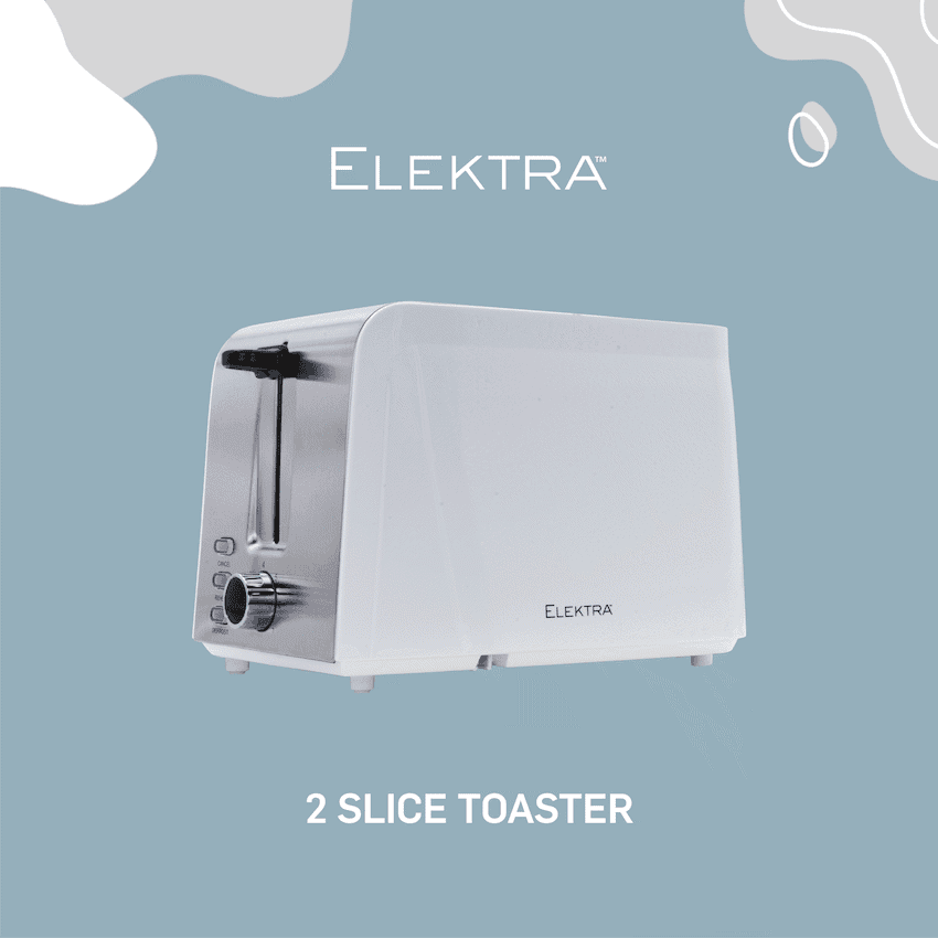 Elektra - 2-Slice Toaster - White