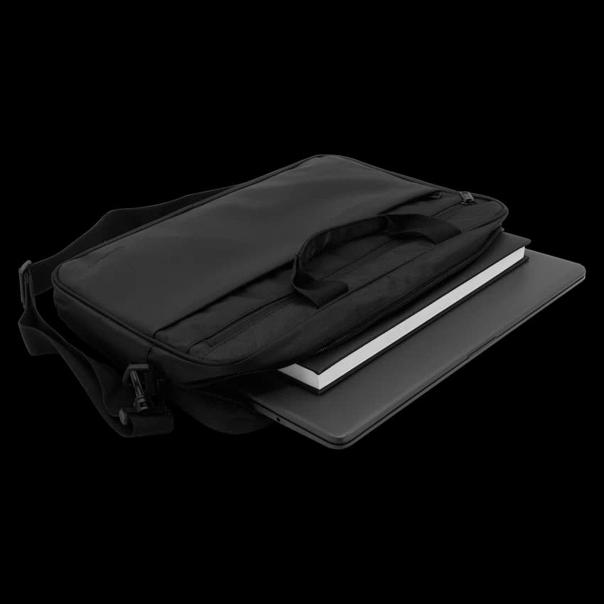 Amplify Panama 15.6" Laptop Shoulder Bag - Black