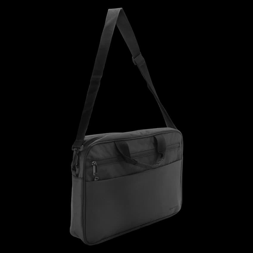 Amplify Panama 15.6" Laptop Shoulder Bag - Black