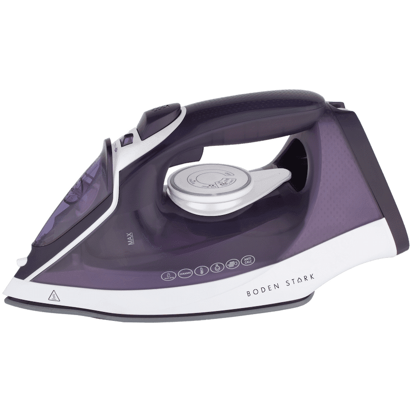 Boden Stark Ceramic Steam Iron - Purple