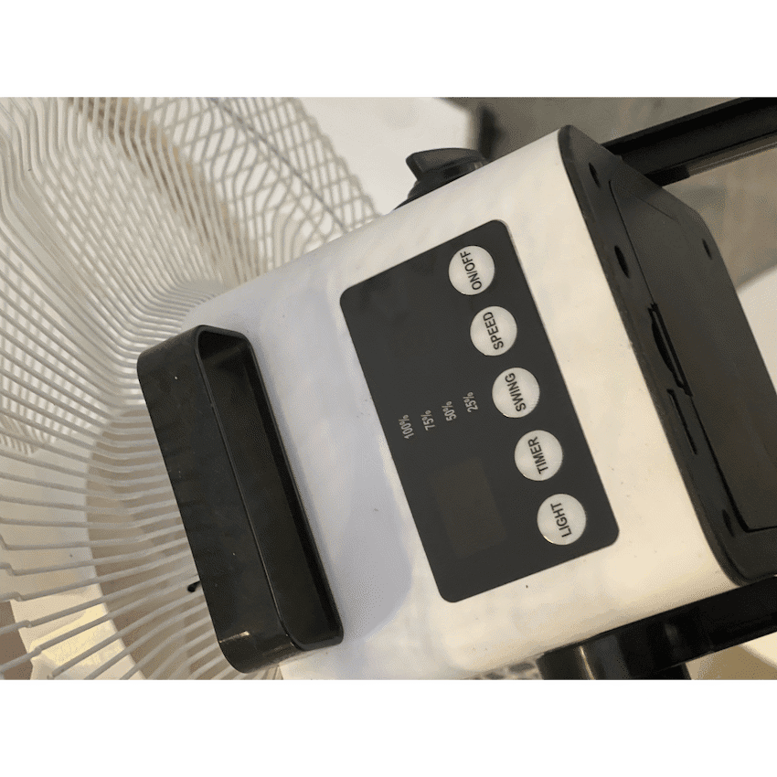 Elektra Rechargeable Stand Fan