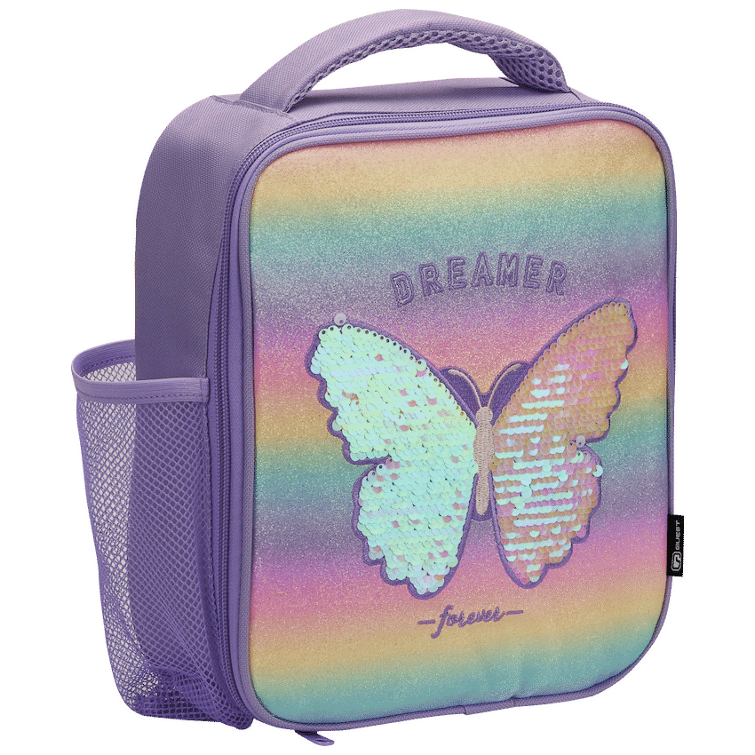 Quest Butterfly Deluxe Lunch Cooler - Purple