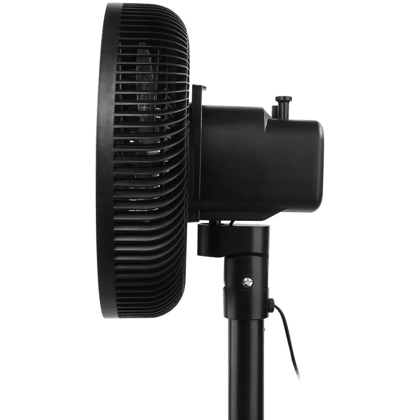 Elektra 30cm Stand Fan - Black