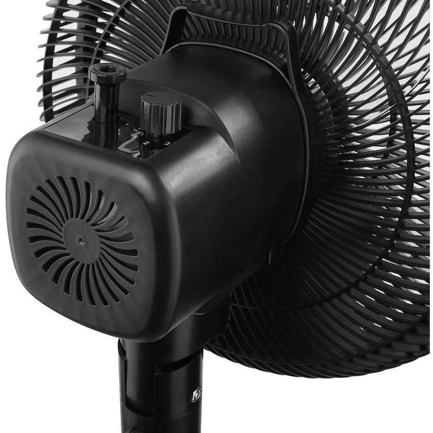 Elektra 30cm Stand Fan - Black