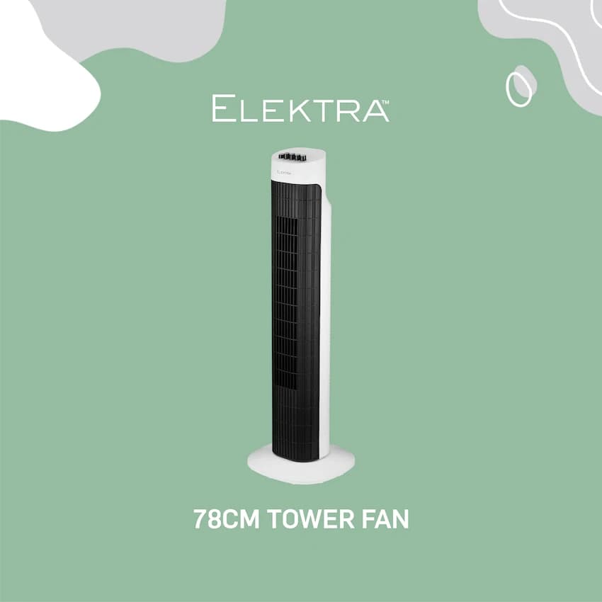 Elektra 78cm Tower Fan