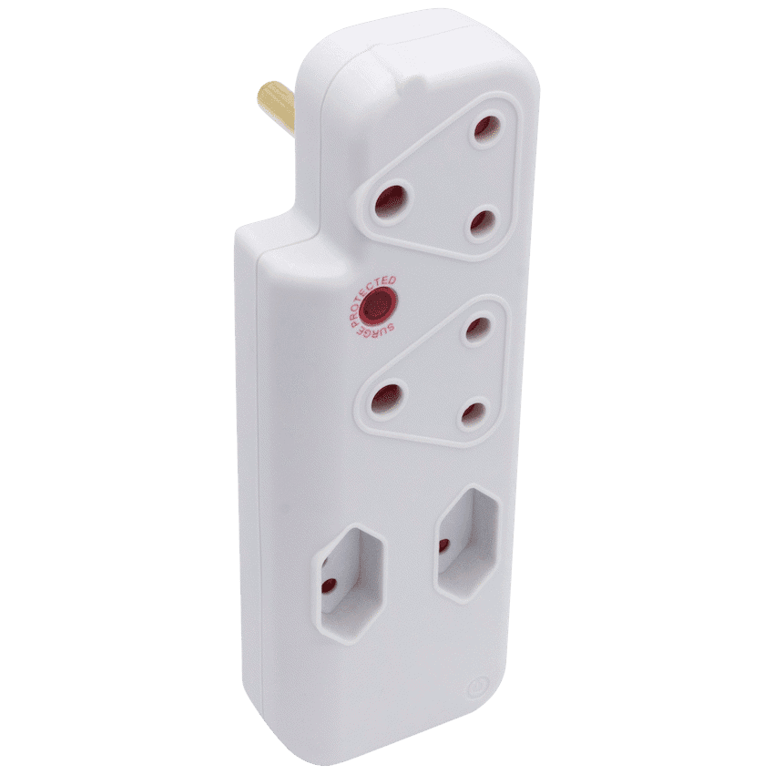 Switched 4-Way Medium Surge Adaptor