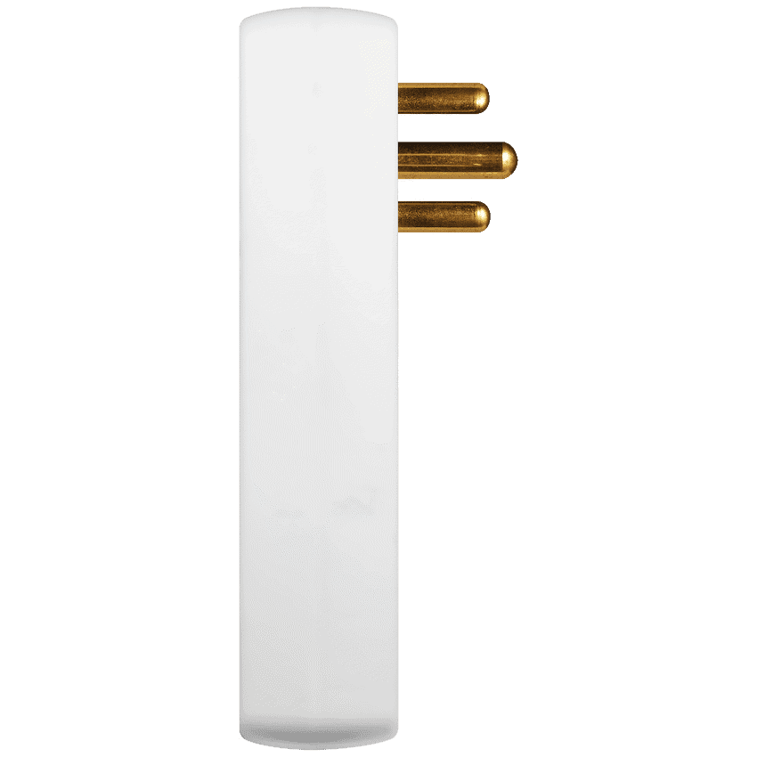 Switched 4-Way Medium Surge Adaptor with Schuko - White