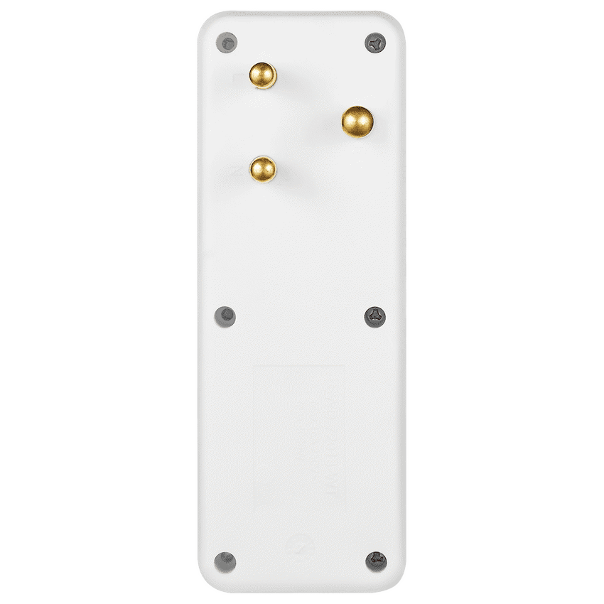 SWITCHED  4 Way Schuko Adaptor
