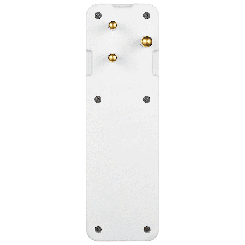 Switched 3-Way Medium Surge Adaptor - Schuko with Type-C + USB