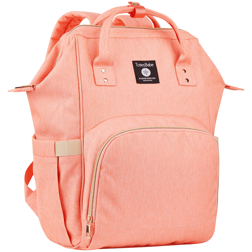 Totes Babe Alma 18l Diaper Backpack - Peach
