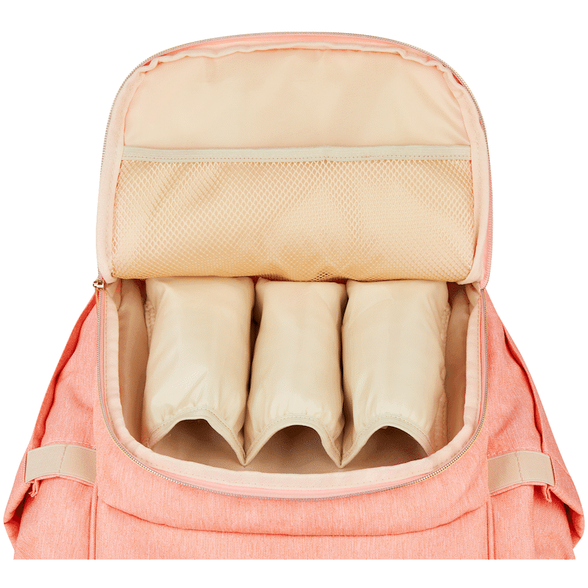 Totes Babe Alma 18l Diaper Backpack - Peach