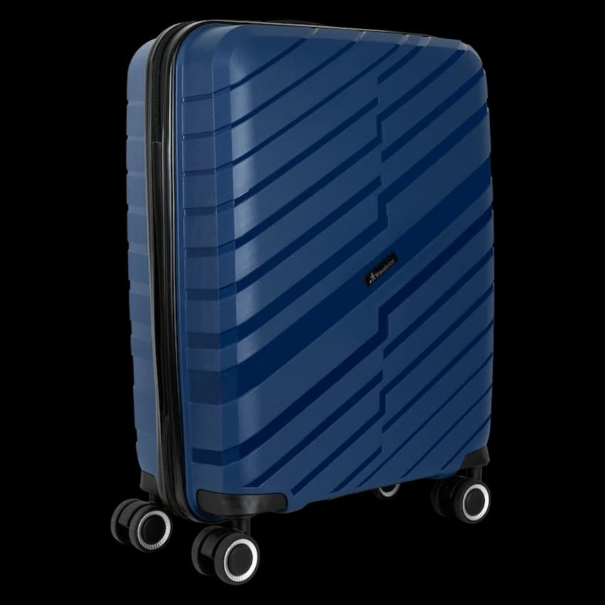 Travelwize Java PP 4-Wheel Spinner 55cm Luggage - Azure